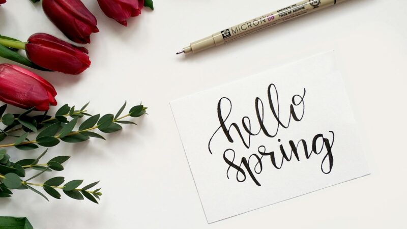 Bienvenue au printemps !