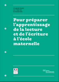 Guide - pour préparer l'apprentissage de la lecture